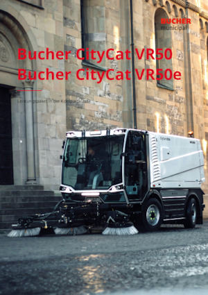 Міні-підмітачі Bucher-Schörling CityCat VR50