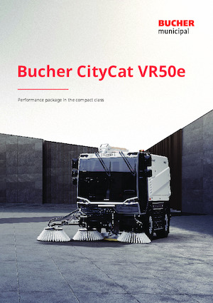 Міні-підмітачі Bucher-Schörling CityCat VR50e