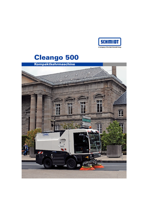 Міні-підмітачі Schmidt Cleango 500