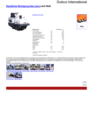 Міні-підмітачі Dulevo Dulevo 1100 Futura DL