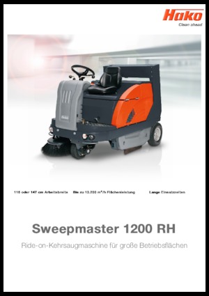 Міні-підмітачі Hako Sweepmaster D 1200 RH