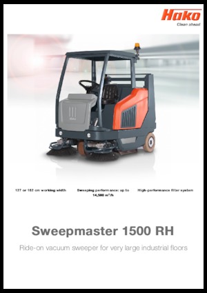 Міні-підмітачі Hako Sweepmaster D 1500 RH