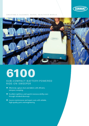 Міні-підмітачі Tennant Tennant 6100