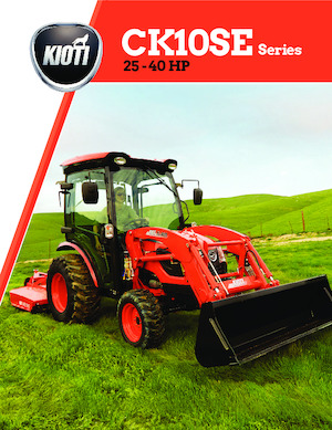 Муніципальні трактори Kioti CK2610SE HST Cab 