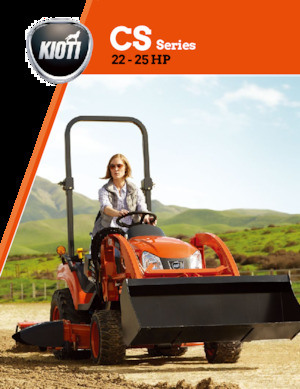 Муніципальні трактори Kioti CS2510 