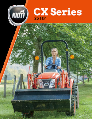 Муніципальні трактори Kioti CX2510 HST Cab 