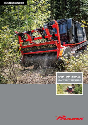 Муніципальні трактори Prinoth RT 400