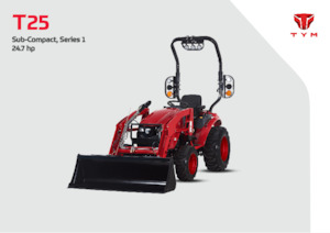 Муніципальні трактори TYM T25