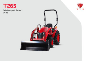 Муніципальні трактори TYM T265