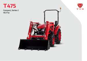 Муніципальні трактори TYM T475 HST
