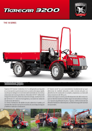 Муніципальні трактори Carraro Tigrecar 3200 GST
