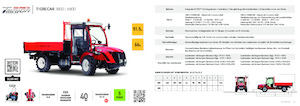 Муніципальні трактори Carraro Tigrecar 6800 (PC)