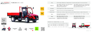 Муніципальні трактори Carraro Tigrecar 6800 (PL)