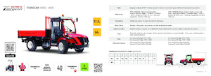 Муніципальні трактори Carraro Tigrecar 6800 (PC)