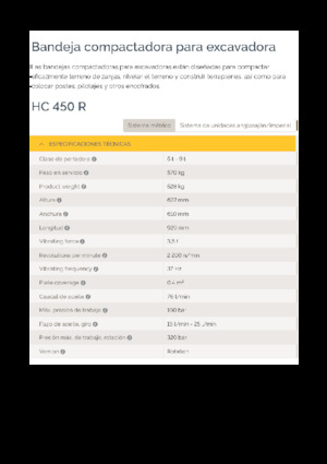 Гібридні поверхневі вібратори Epiroc HC 450 R 