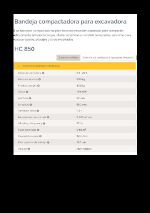 Гібридні поверхневі вібратори Epiroc HC 850 