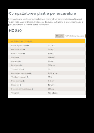 Гібридні поверхневі вібратори Epiroc HC 850 