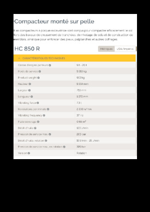 Гібридні поверхневі вібратори Epiroc HC 850 R 