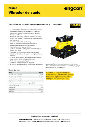Гібридні поверхневі вібратори engcon PP3200