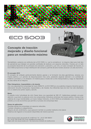 ворошитель компосту Neuson-Ecotec ECO 5003