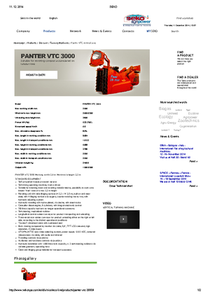 ворошитель компосту Seko Panter VTC 3000