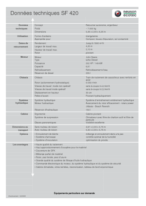 ворошитель компосту Neuson-Ecotec SF 420