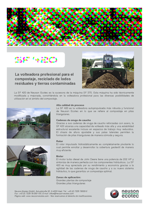 ворошитель компосту Neuson-Ecotec SF 420