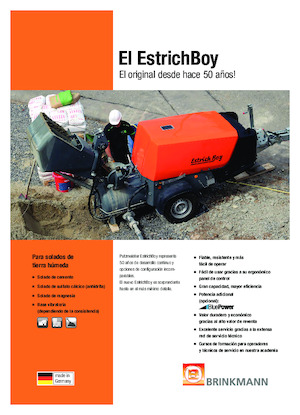 Пневмотранспортери Brinkmann Estrich Boy EC 350 