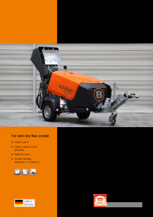 Пневмотранспортери Brinkmann EstrichBoy EC 450 BS Flex Drive 