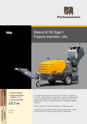 Пневмотранспортери Putzmeister M 740 DHBS