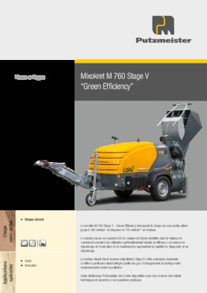 Пневмотранспортери Putzmeister M 760 DHB 