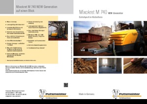 Пневмотранспортери Putzmeister M 740 DB