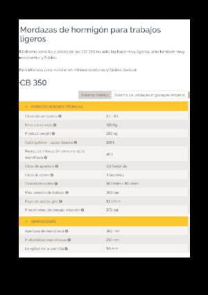 Дробарки для бетону Epiroc CB 350
