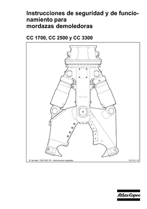 Дробарки для бетону Atlas Copco CC 2500S