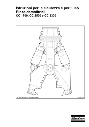 Дробарки для бетону Atlas Copco CC 2500S