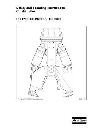 Дробарки для бетону Atlas Copco CC 2500S