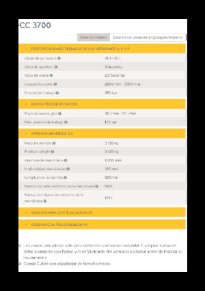 Дробарки для бетону Epiroc CC 3700 U