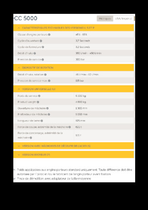 Дробарки для бетону Epiroc CC 5000 U