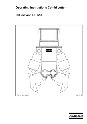 Дробарки для бетону Atlas Copco CC 550