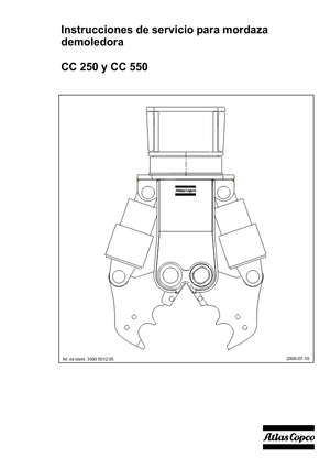 Дробарки для бетону Atlas Copco CC 550