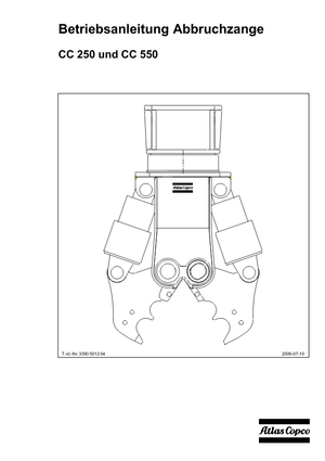 Дробарки для бетону Atlas Copco CC 550