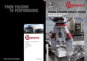 Дробарки для бетону Demarec DCC-40