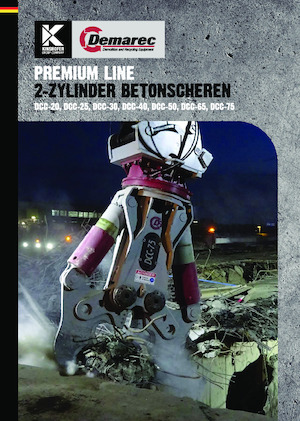 Дробарки для бетону Demarec DCC-40