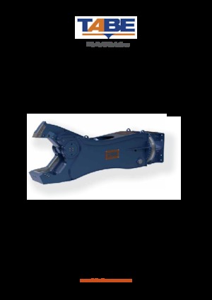 Дробарки для бетону TABE DMT 15