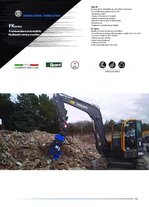 Дробарки для бетону Hammer FK43