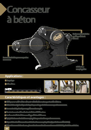 Дробарки для бетону Geith GT80-RJ