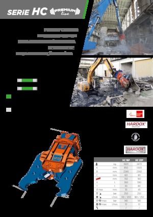 Дробарки для бетону TREVI BENNE HC 23P