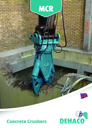 Дробарки для бетону Dehaco MCR 650