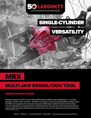 Дробарки для бетону LaBounty MRX 360 CC