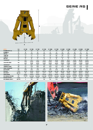 Дробарки для бетону OSA Demolition Equipment RS5000 